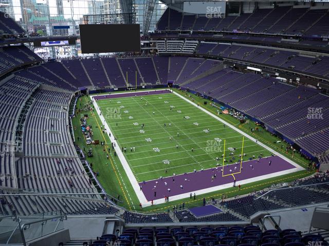 Seating view for U.S. Bank Stadium Section 330