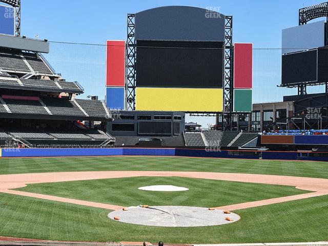 Seating view for Citi Field Section Delta Sky360 Club D