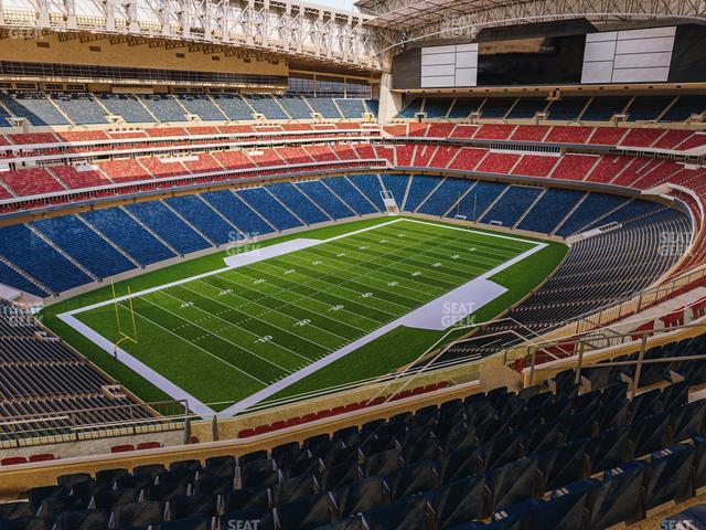 Seating view for NRG Stadium Section 641