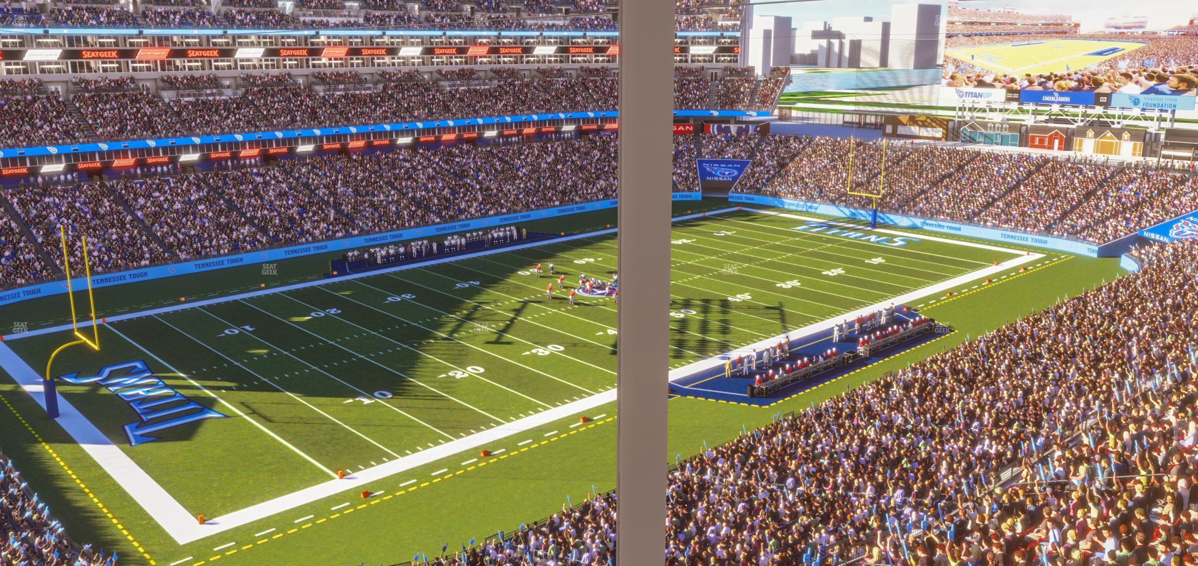 Seating view for Nissan Stadium Section Suite 636 E