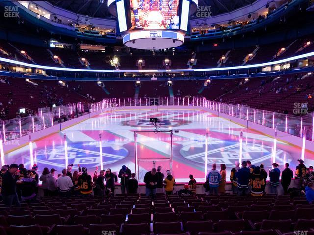 Seating view for Rogers Arena Section 111