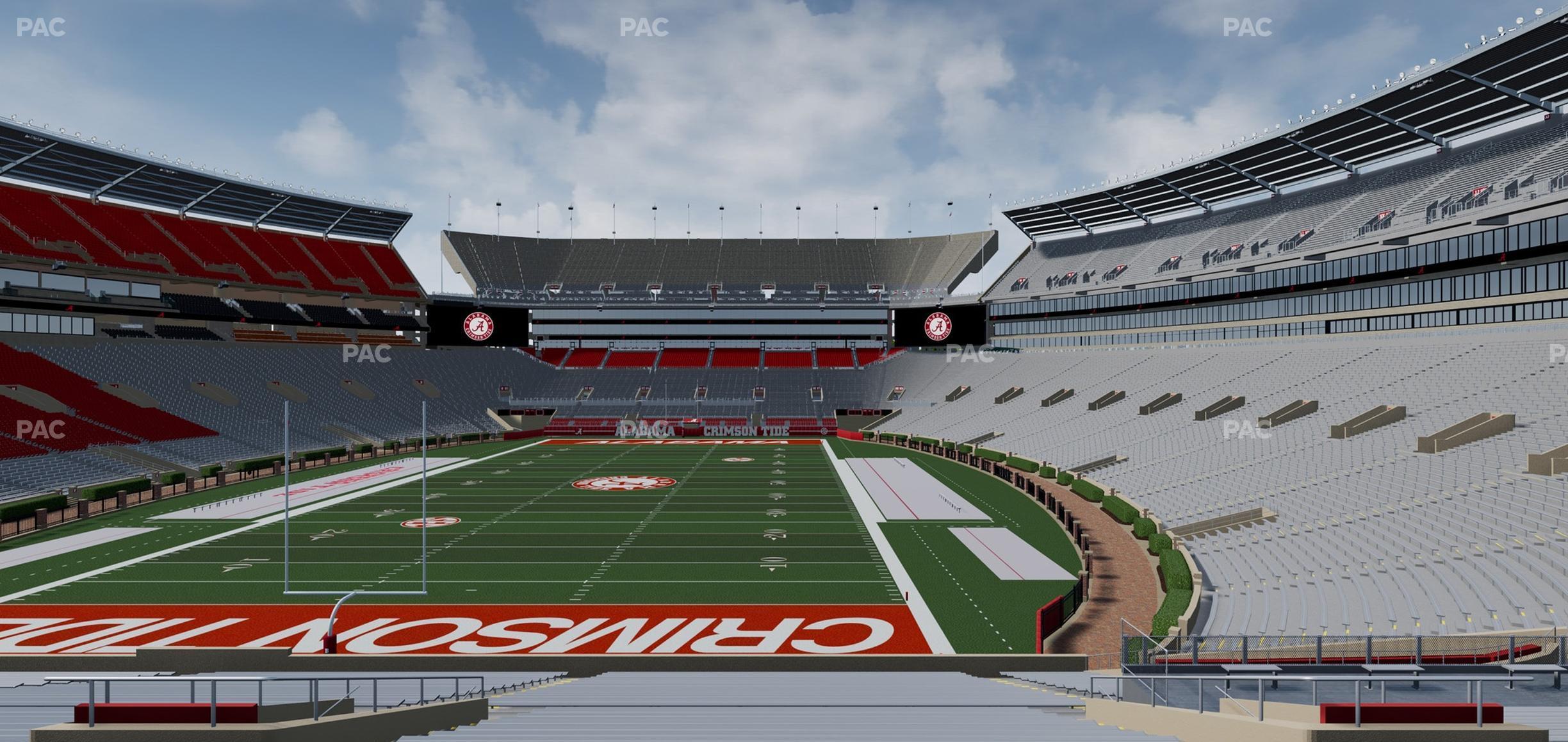 Seating view for Bryant Denny Stadium Section S 3