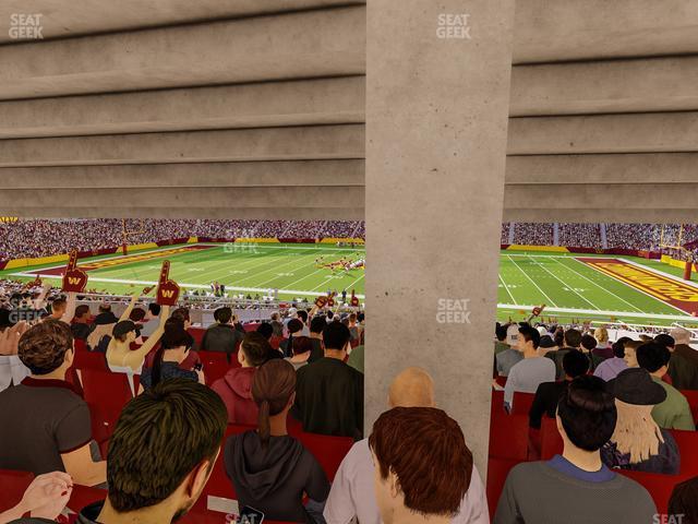 Seating view for Northwest Stadium Section 220