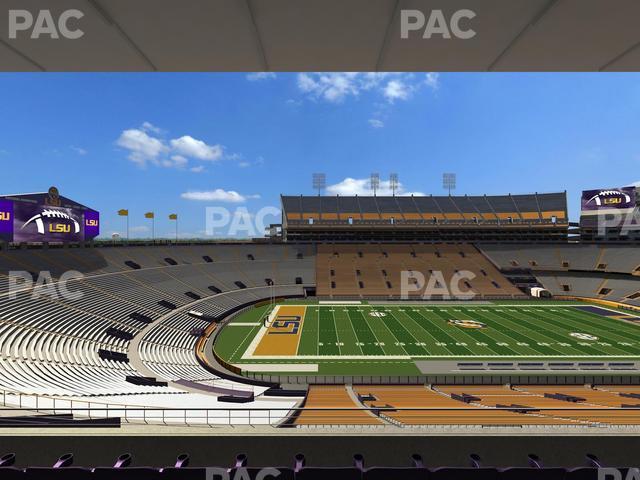 Seating view for Tiger Stadium Section Club 109