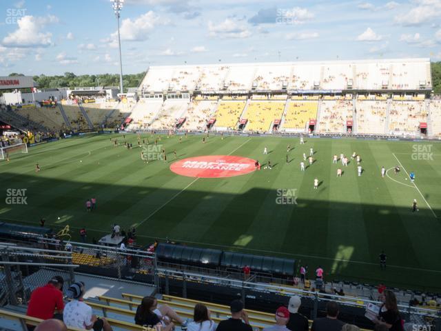 Seating view for Historic Crew Stadium Section 224