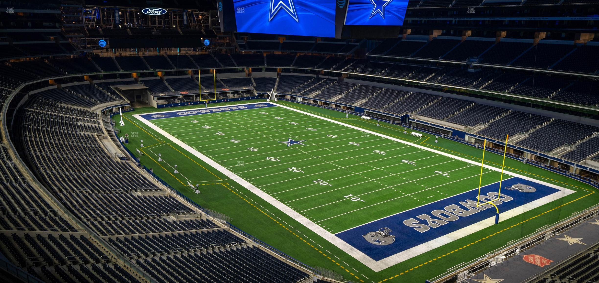 Seating view for AT&T Stadium Section Ring Of Honor Suite 576