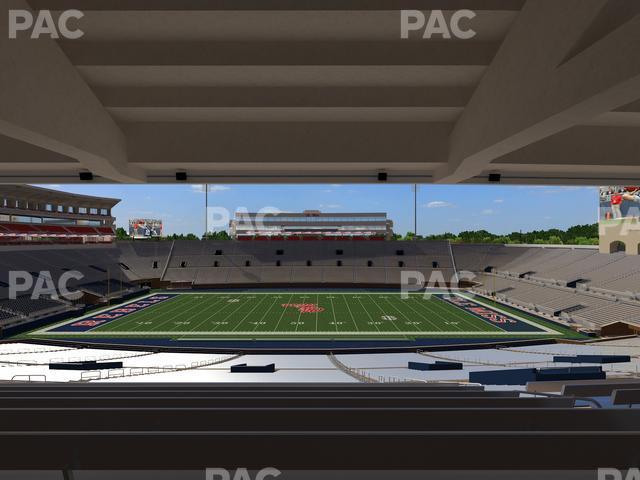 Seating view for Vaught Hemingway Stadium Section O