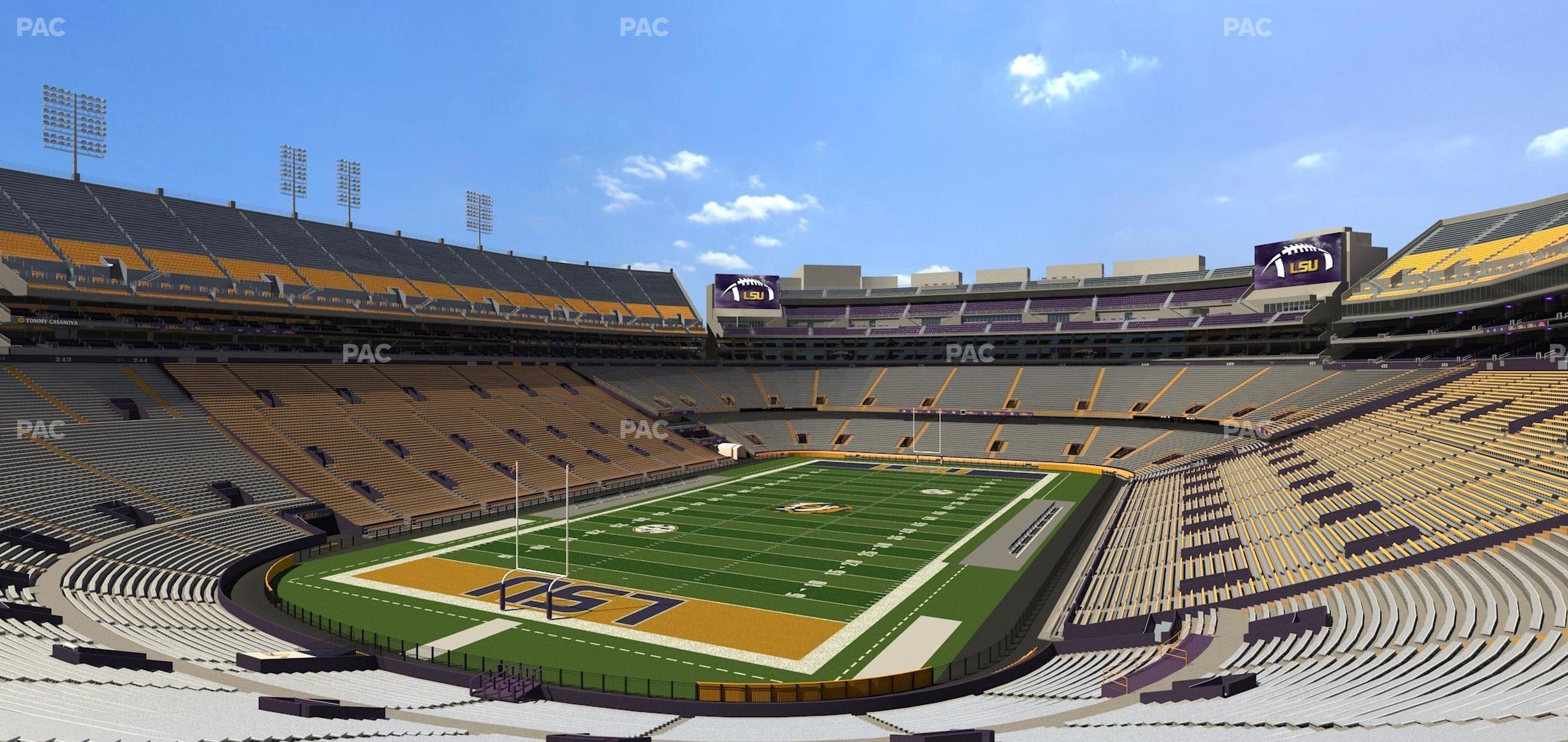 Seating view for Tiger Stadium Section 228