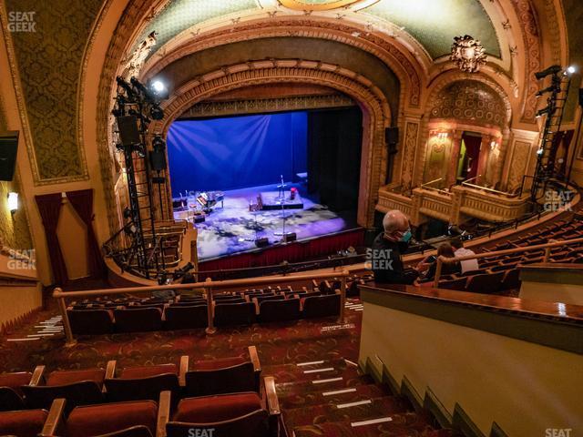 Seating view for Paramount Theatre Austin Section Balcony Left