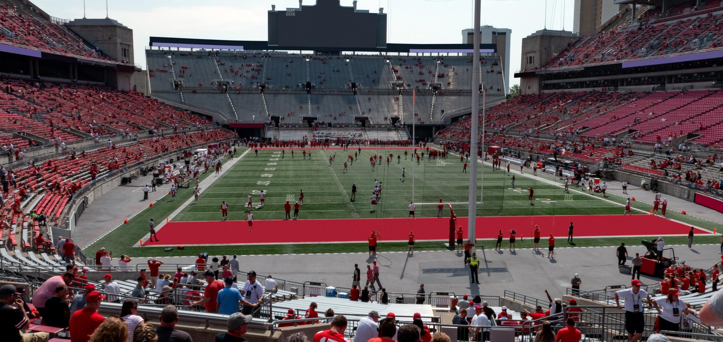 Seating view for Ohio Stadium Section 4 A