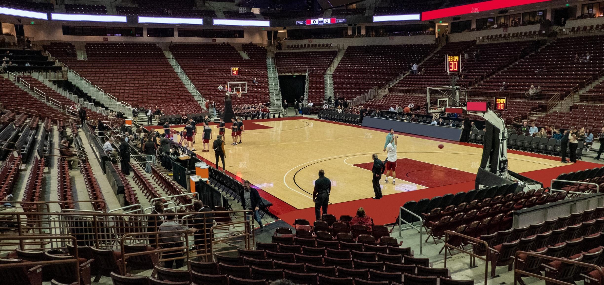 Seating view for Colonial Life Arena Section 102