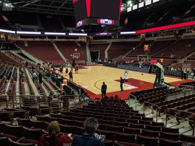 Seating view for Colonial Life Arena Section 102