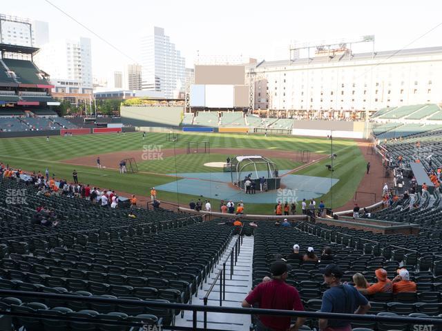 Seating view for Oriole Park at Camden Yards Section 39