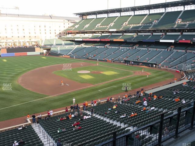 Seating view for Oriole Park at Camden Yards Section 256