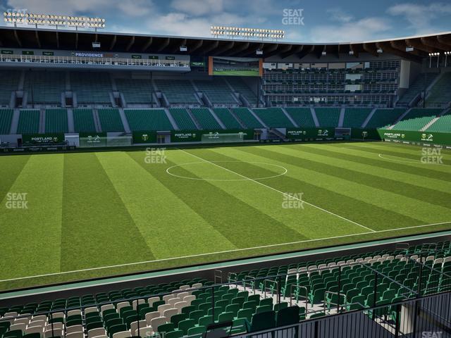 Seating view for Providence Park Section 97