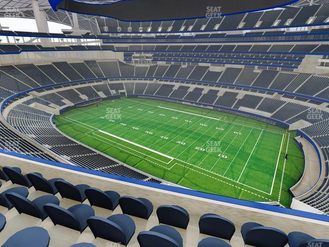 Seating view for SoFi Stadium Section 301