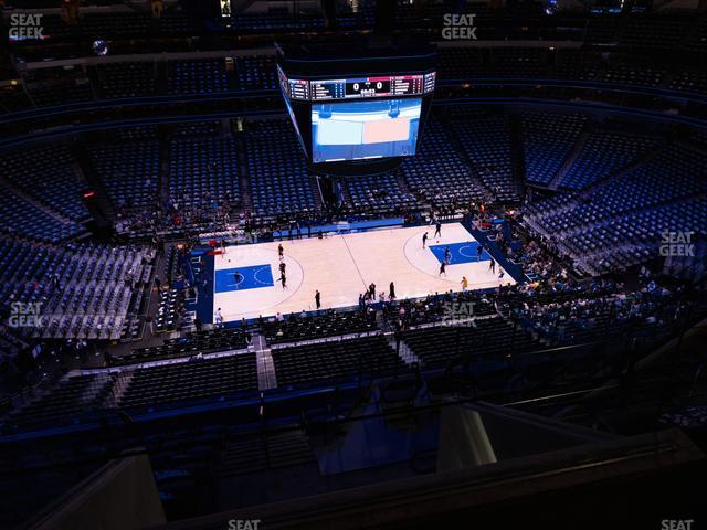 Seating view for American Airlines Center Section 311