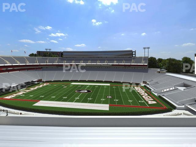 Seating view for Sanford Stadium Section 305