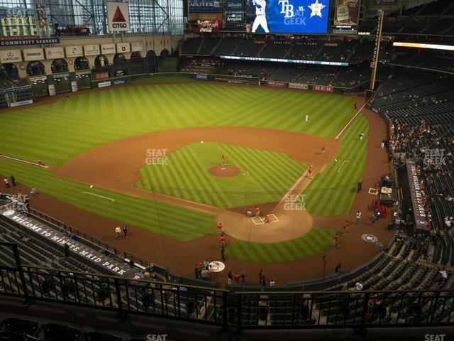 Seating view for Minute Maid Park Section 317