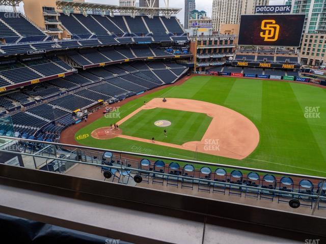 Seating view for Petco Park Section Tower Loft Suite 1