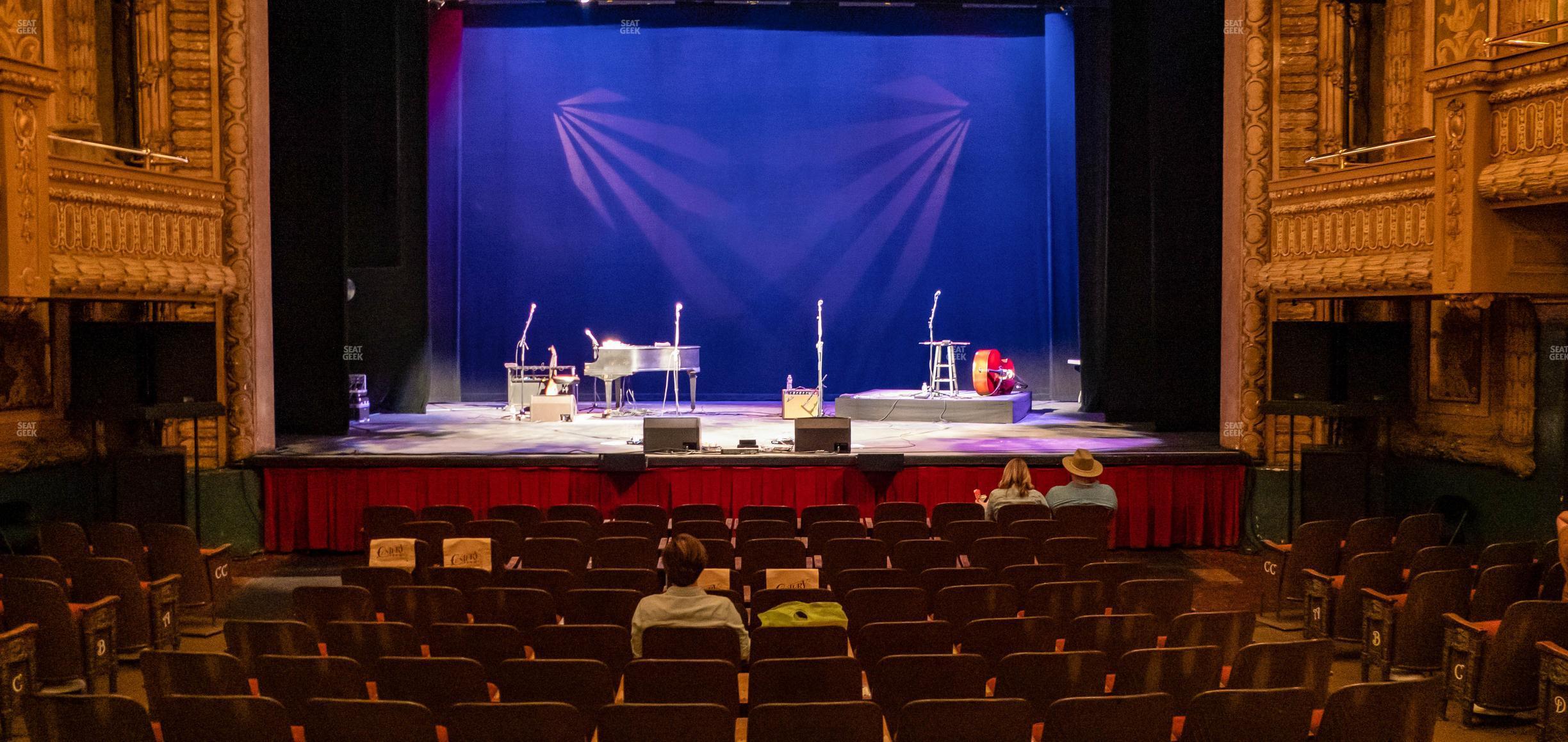 Seating view for Paramount Theatre Austin Section Orchestra Center