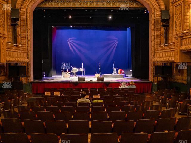 Seating view for Paramount Theatre Austin Section Orchestra Center