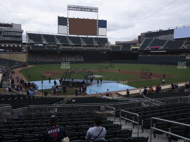 Seating view for Target Field Section 112