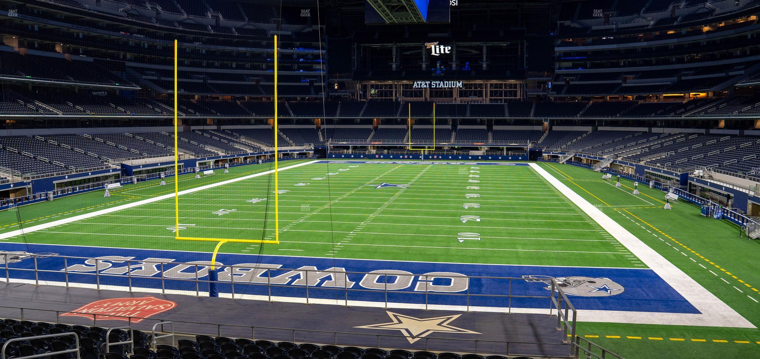 Seating view for AT&T Stadium Section Hall Of Fame Suite 217 A