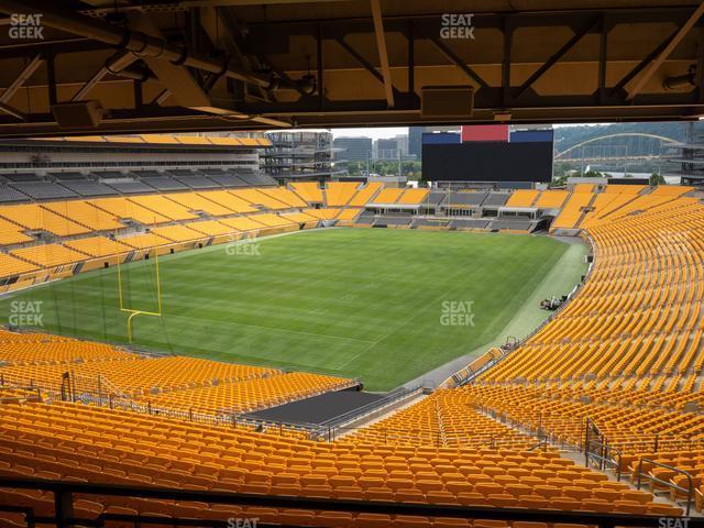 Seating view for Acrisure Stadium Section North Club 012