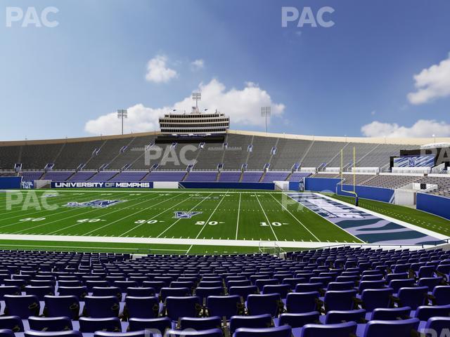 Seating view for Simmons Bank Liberty Stadium Section Box 118