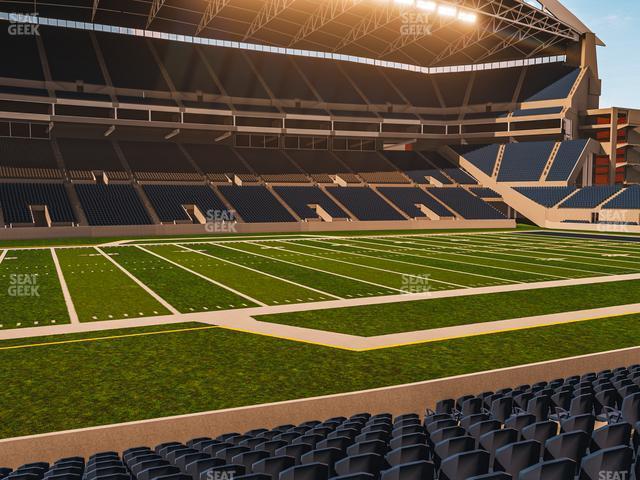 Seating view for Lumen Field Section 111