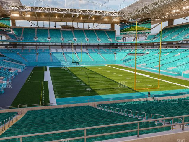 Seating view for Hard Rock Stadium Section 234