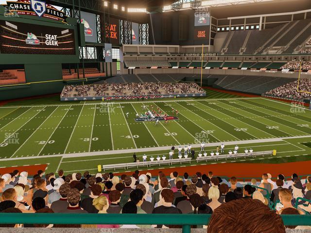 Seating view for Chase Field Section Suite 55