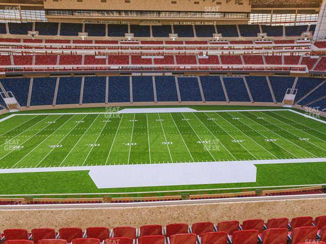 Seating view for NRG Stadium Section 310