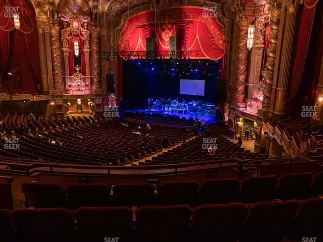 Seating view for Kings Theatre - Brooklyn Section Mezzanine 15