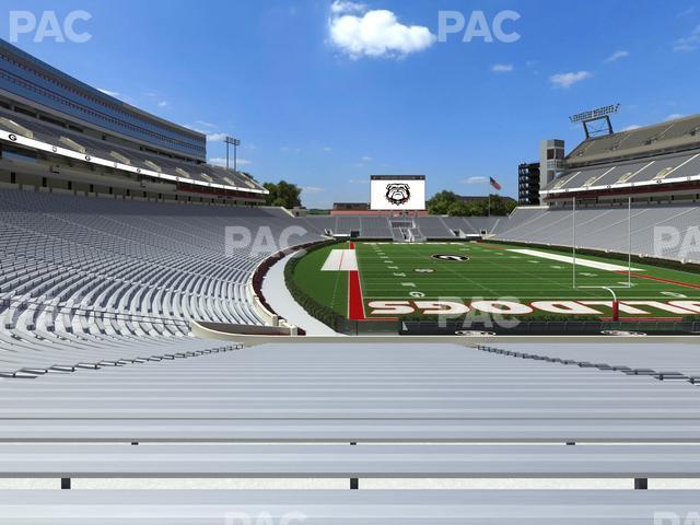 Seating view for Sanford Stadium Section 121