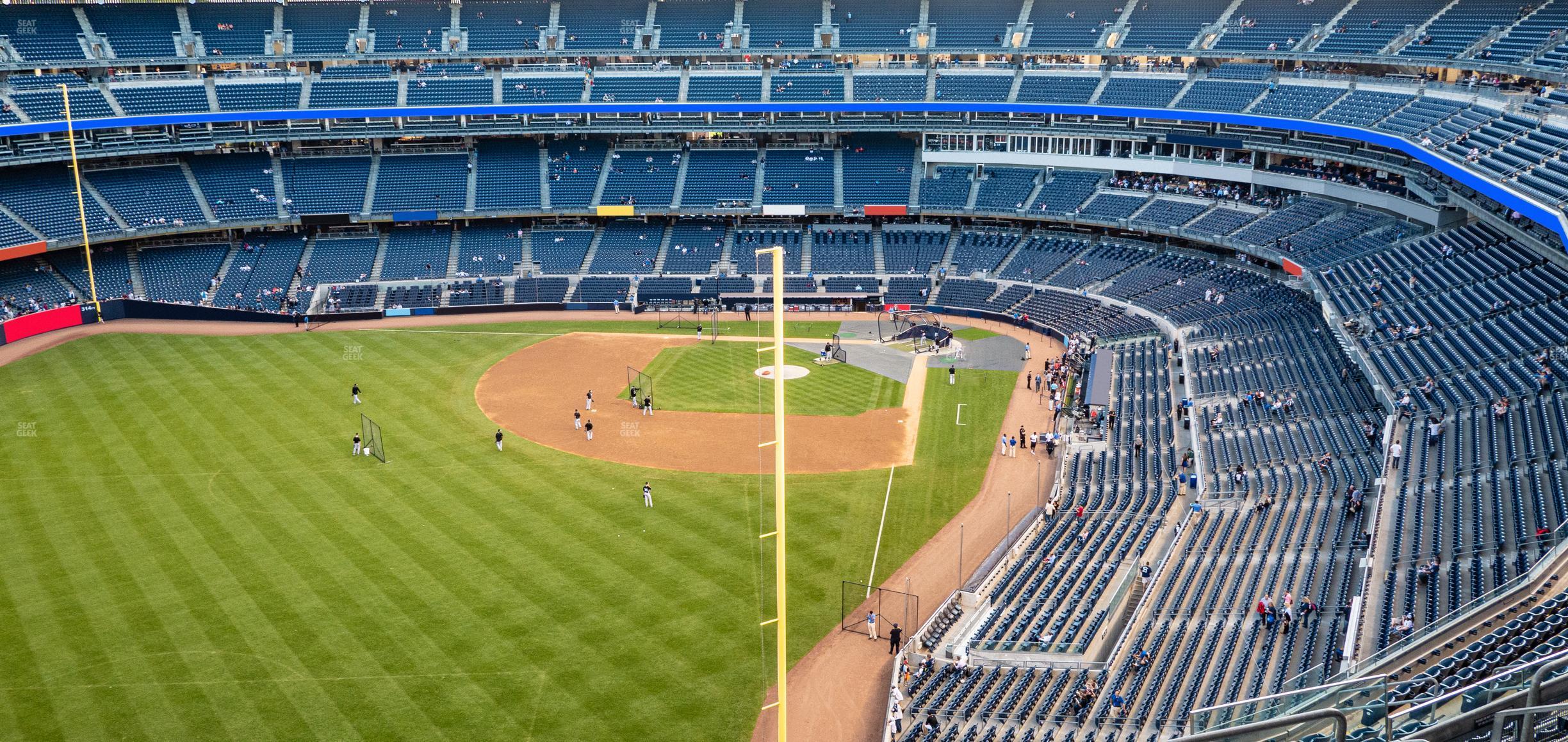 Seating view for Yankee Stadium Section Grandstand Level 433