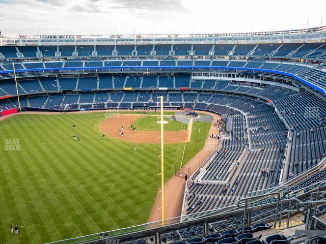 Seating view for Yankee Stadium Section Grandstand Level 433