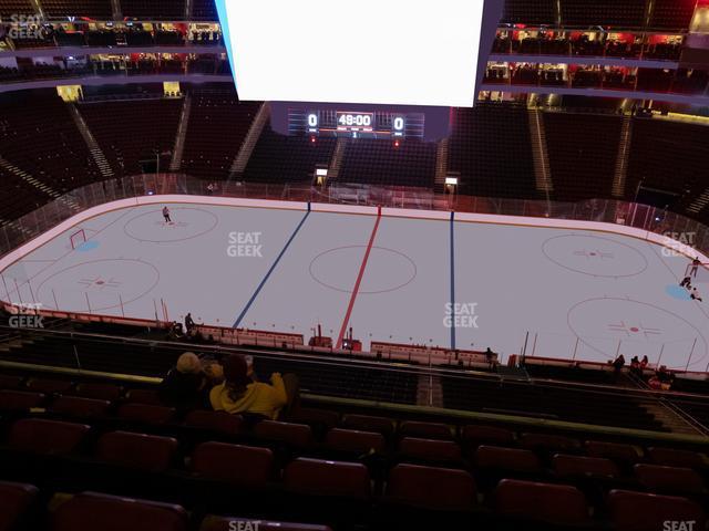 Seating view for Prudential Center Section 112