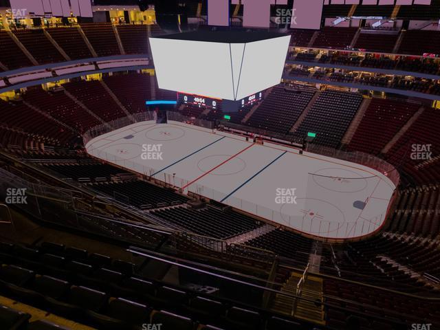 Seating view for Prudential Center Section 232