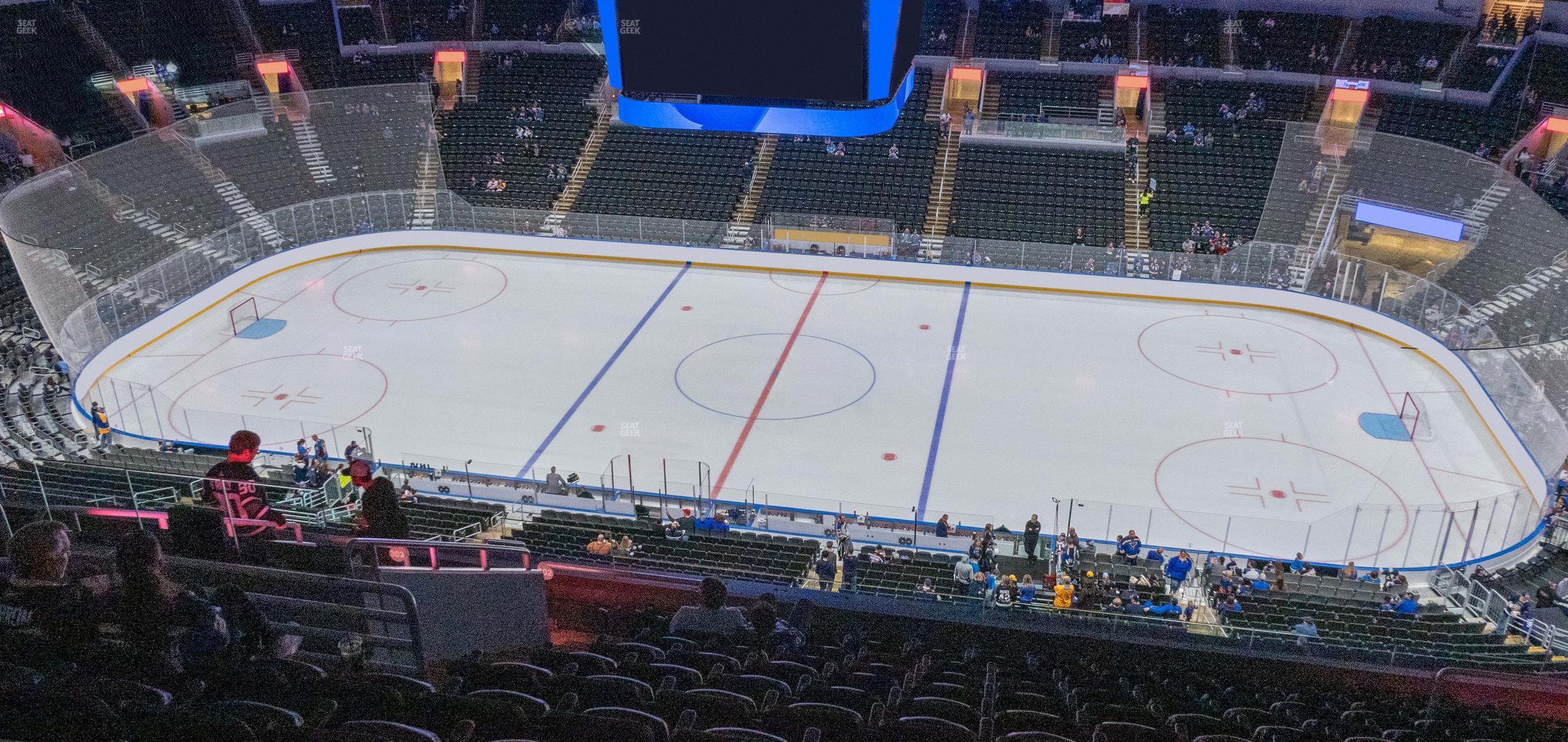 Seating view for Enterprise Center Section 302