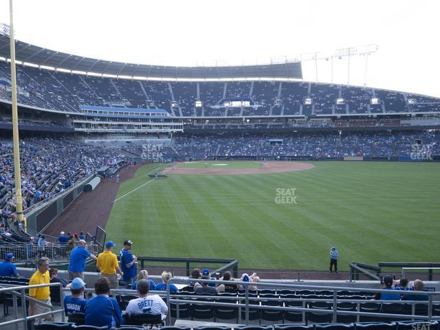 Seating view for Kauffman Stadium Section 251