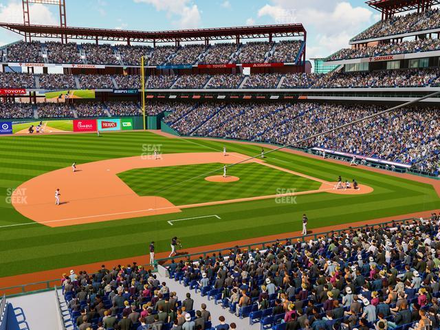 Seating view for Citizens Bank Park Section Suite 17