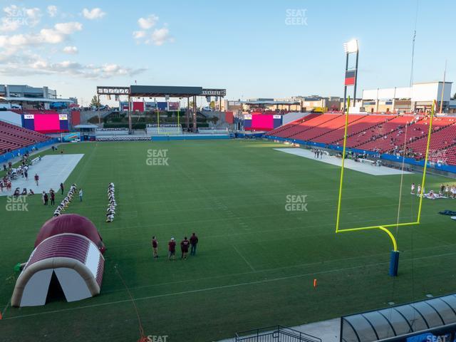 Seating view for Toyota Stadium Section 215