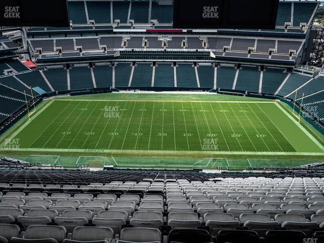 Seating view for Lincoln Financial Field Section 225