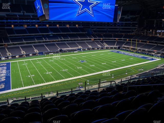 Seating view for AT&T Stadium Section C 339