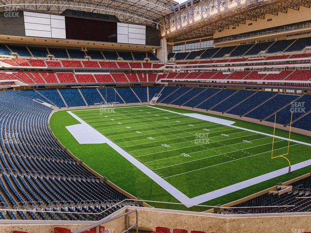 Seating view for NRG Stadium Section 301