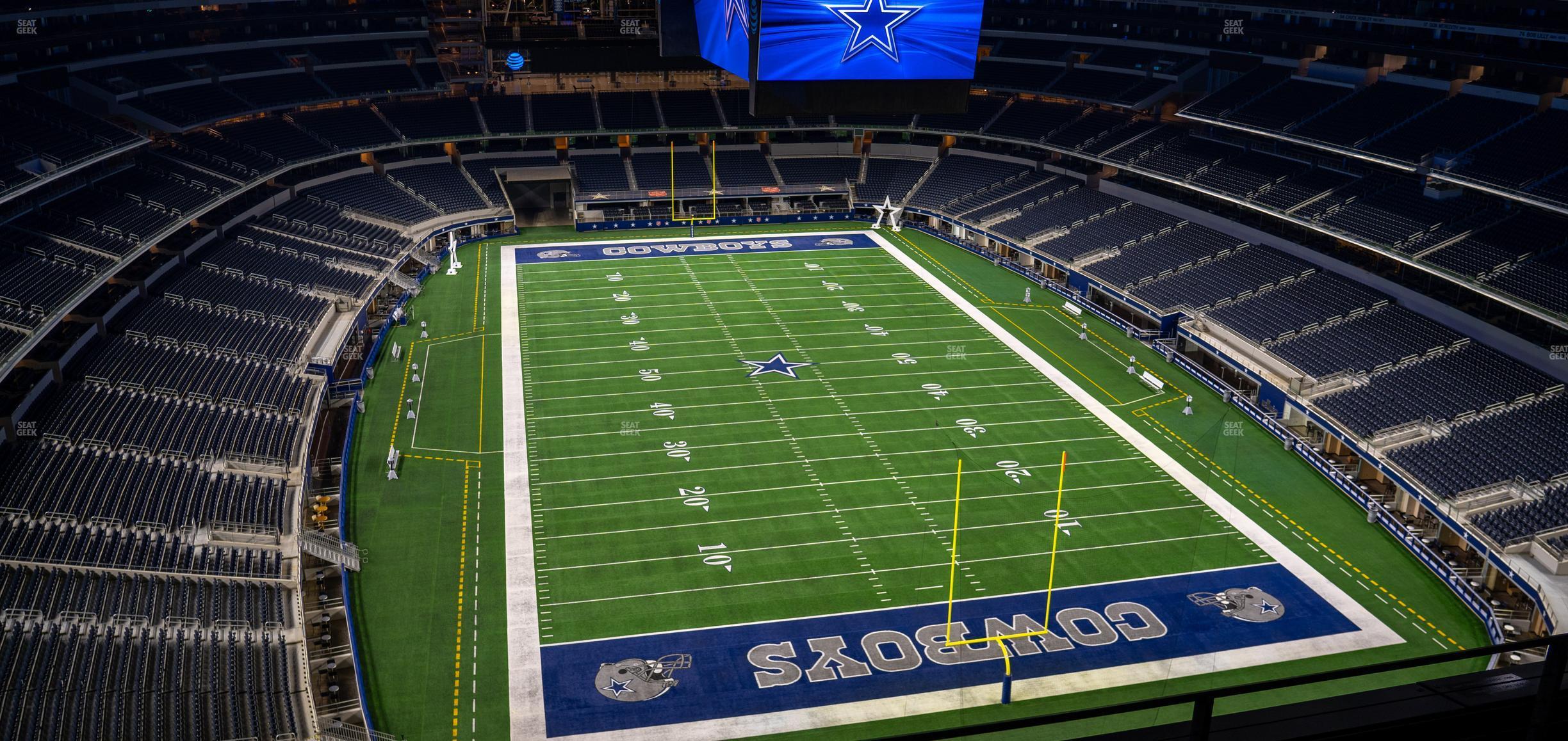 Seating view for AT&T Stadium Section 430