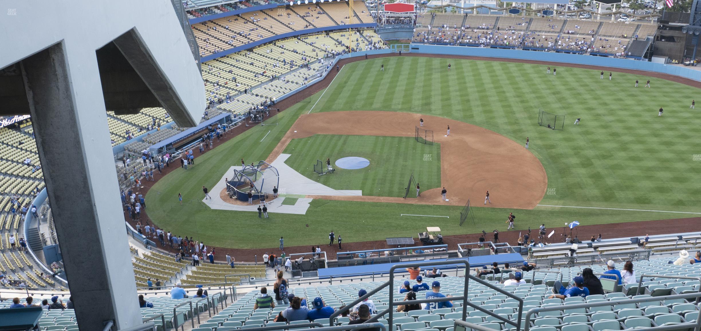 Seating view for Dodger Stadium Section 12 Td