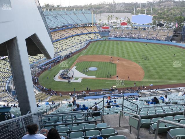 Seating view for Dodger Stadium Section 12 Td